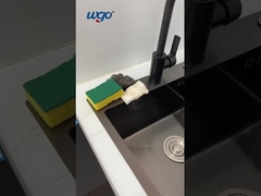 Bộ phụ kiện tắm tự dính, thùng giữ bọt biển bồn rửa nhà bếp gắn