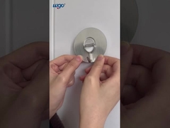 SS201 phòng tắm WGO 3 Hook Towel Rack 6kg Max Loading ISO9001