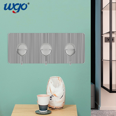 Thiệt hại Miễn phí cài đặt tự dính Móc treo treo tường Giá treo mini cho tường