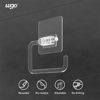 CIF Trade Clear Tissue Giấy vệ sinh Giá đỡ cuộn tự dính 140 * 83 * 25mm