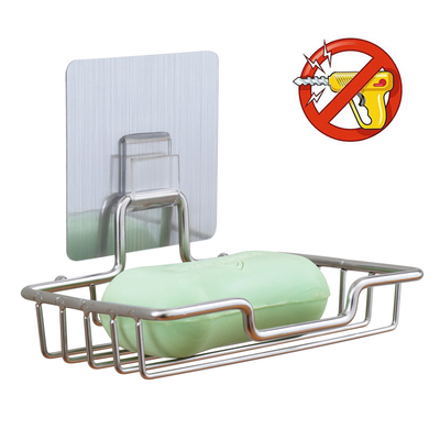 Hộp đựng bọt biển Bộ phân phối Phụ kiện Phòng tắm Đĩa xà phòng Tự kết dính