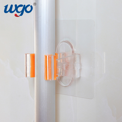 Không có dụng cụ khoan cần thiết Người giữ chổi lau nhà Gripper Hanger Closet Organizer
