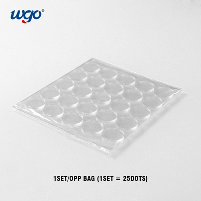Keo dán lại 1000 lần Có thể giặt được Không còn dư lượng Chấm keo có thể tháo rời Màu đen tùy chỉnh