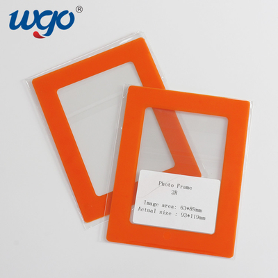 Khung ảnh PVC tự dính gắn bằng gỗ Không có từ tính Không cần công cụ cài đặt