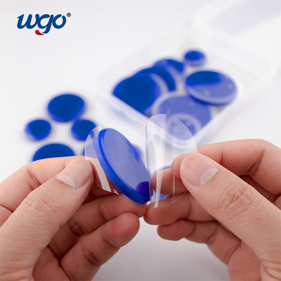Drum Silicone Gel WGO Có thể tháo rời Gel tự dính Miếng đệm chống va chạm tay nắm cửa