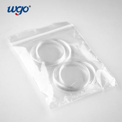 WGO Có thể tháo rời tự dính đồ nội thất Tấm đệm tay nắm cửa Bảo vệ chống va đập Drum Silicone Gel