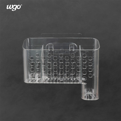 280mm PET Bàn chải đánh răng treo tường Caddy ISO 9001 Giá đỡ giỏ miễn phí hư hỏng