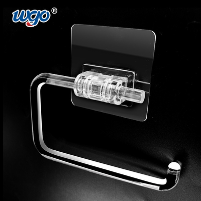 CIF Trade Clear Tissue Giấy vệ sinh Giá đỡ cuộn tự dính 140 * 83 * 25mm