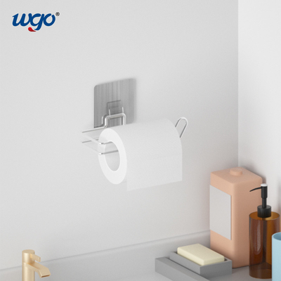 Giá đỡ cuộn giấy phòng tắm 140mm ISO 9001 Dính mạnh mẽ Treo tường