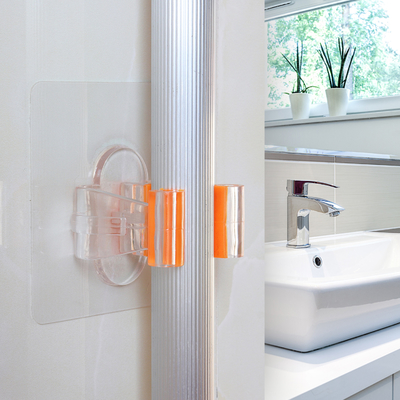 Cây lau nhà tự dính và kẹp giữ chổi được loại bỏ Không để lại dấu vết