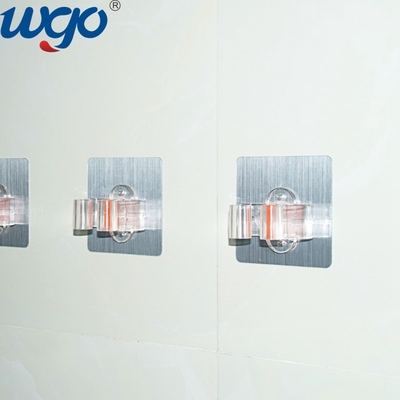 Giá đỡ lưu trữ tủ đựng tủ đựng quần áo bằng nhựa PVC PVC với dải tự dính