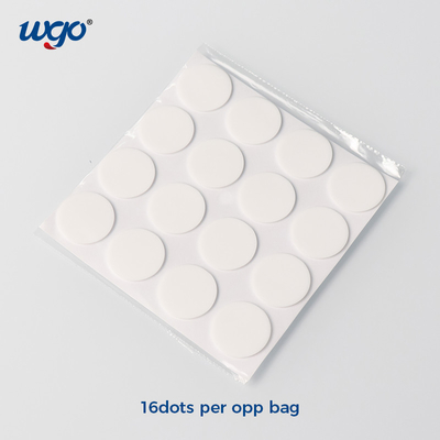92mm X 55mm Gel hút chấm dính có thể tháo rời có thể thay thế được 2 mặt Băng dính có thể tái sử dụng 2 mặt