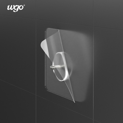 WGO Clear Shower Caddy Móc hút phòng tắm Phụ kiện vít treo tường
