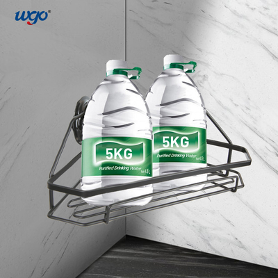 SS201 Kệ góc treo vòi hoa sen 26cm Có thể rửa được Hút cố định