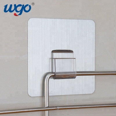 35,5cm Màu bạc WGO Phòng tắm có thể giặt được Caddy Clear Bộ phụ kiện
