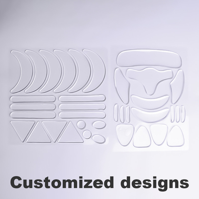Drum Damper Gel Pads Có thể tái sử dụng Không làm hỏng nhạc cụ của bạn Không có cặn Kích thước có thể tùy chỉnh Màu sắc