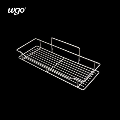 Tắm có thể giặt nhà tắm lưu trữ Caddy thép không gỉ WGO Ghi rõ ràng Set
