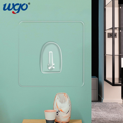 Móc treo tường phòng tắm 7x7cm 8x8cm Tự dính 5kg Tải tối đa