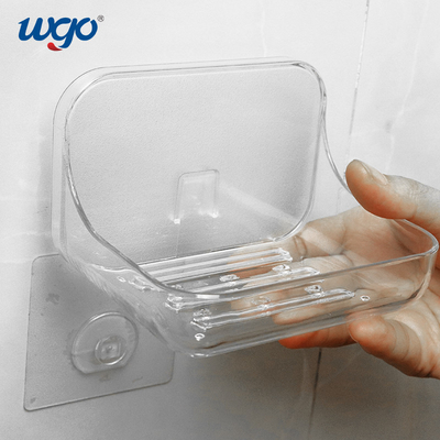 Giá treo xà phòng rõ ràng rộng 120mm với nước rỉ hình dải