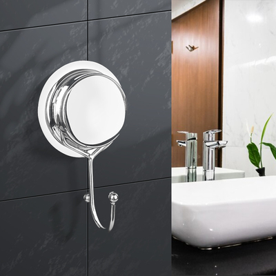 SS201 Móc treo tường phòng tắm bằng thép không gỉ với cốc hút ODM được chấp nhận