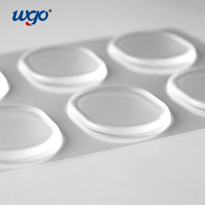 ISO 9001 32mm Keo silicon Pad tay nắm cửa Crash Tấm lót dính bảo vệ