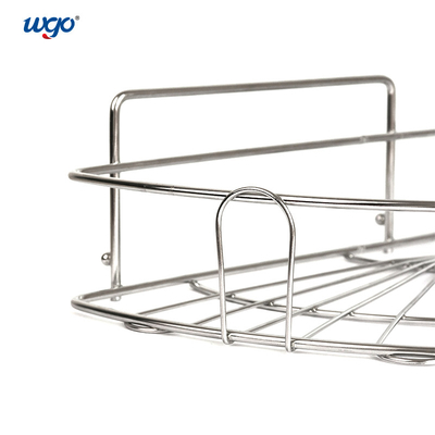 WGO Corner Shower Caddy Hút 30 cm Rộng ISO 9001 Kho chứa vòi hoa sen ở góc