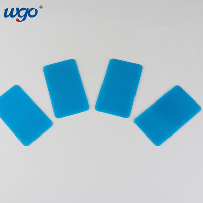 92mm X 55mm Gel hút chấm dính có thể tháo rời có thể thay thế được 2 mặt Băng dính có thể tái sử dụng 2 mặt