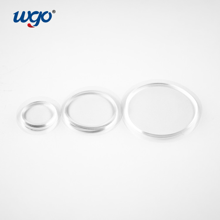WGO Có thể tháo rời tự dính đồ nội thất Tấm đệm tay nắm cửa Bảo vệ chống va đập Drum Silicone Gel