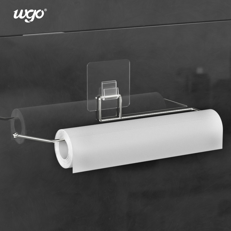 Giá đỡ cuộn bếp và giấy bạc bằng thép không gỉ chống ăn mòn, không thấm nước, dán lại không có cặn