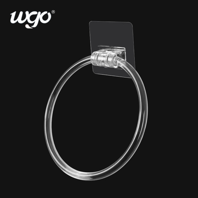 4kg Có thể tháo rời Treo trong phòng tắm Giá treo khăn polyvinyl clorua Nhãn dán