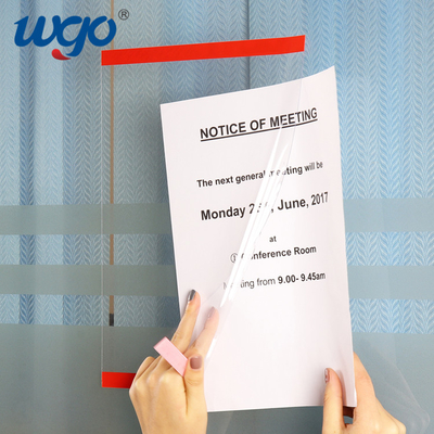 Tài liệu acrylic 8.5 X11 Giá đỡ dấu hiệu rõ ràng Giá treo tường ODM OEM có thể thay thế