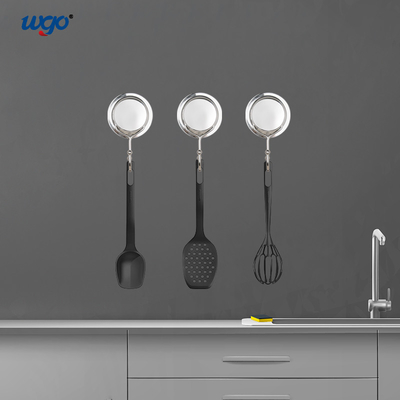 Móc treo tường phòng tắm đa chức năng 6kg Móc treo khăn treo tường SS201